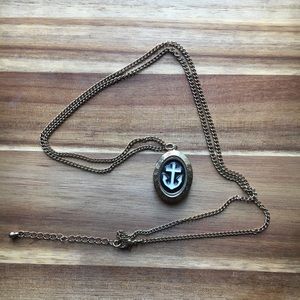 Long Chain Anchor Locket!